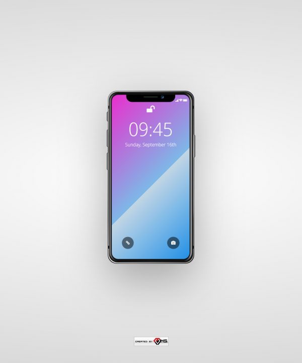 Apple IPhoneX pure HTML and CSS Template