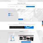 Premade One Page Website #069 Fullsize Preview