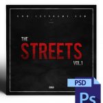 Streets Mixtape Cover Template PSD