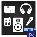 Producer Tools Icons Photoshop File