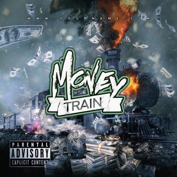 Money Train Premade Mixtape Cover Front Preview