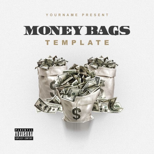 VMS - Money Bags - Mixtape Cover Template-min